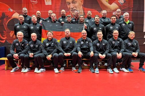 Mannschaftsfoto Tischtennismeisterschaft