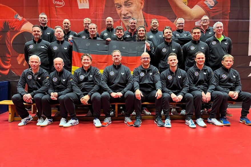 Mannschaftsfoto Tischtennismeisterschaft