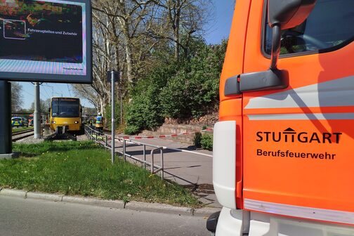 Einsatz am Bahnhof Untertürkheim