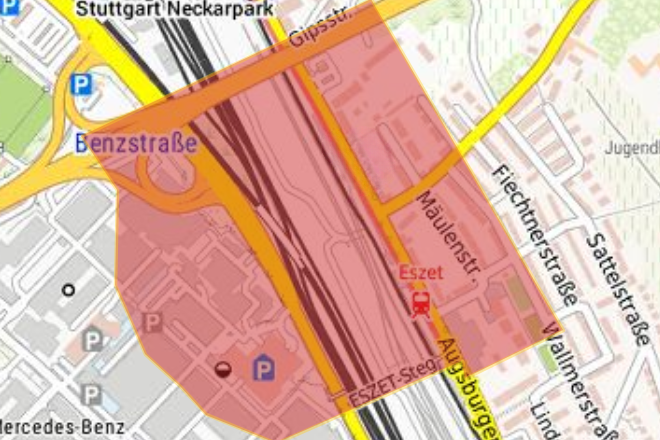 Evakuierungsbereich