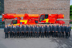 Gruppenbild von der Veranstaltung der Beförderungen