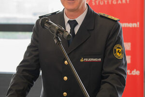 Amtsleiter und Feuerwehrkommandant Dr. Georg Belge