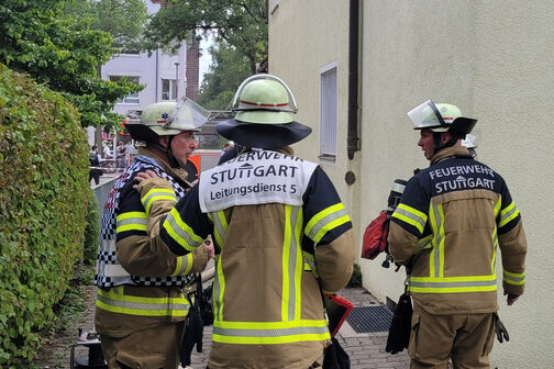 Brand in Wohn- und Geschäftsgebäude