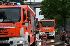 Brand in Vereinsheim