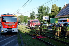 Verkehrsunfall in Stuttgart-Mühlhausen
