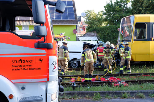 Verkehrsunfall Stuttgart-Mühlhausen