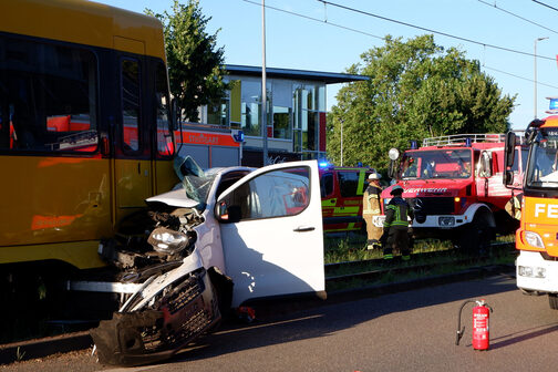 Verkehrsunfall Stuttgart-Mühlhausen