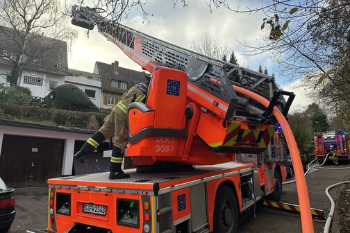 Brand in Mehrfamilienhaus in Stuttgart-Hedelfingen