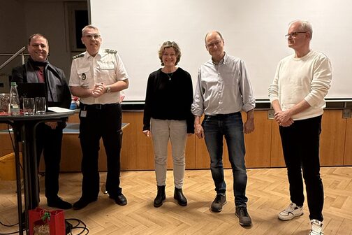 Neue und alte Leitung der Notfallseelsorge Stuttgart