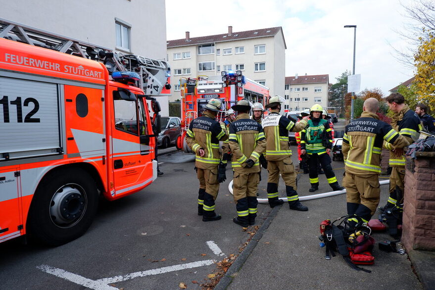 Wohnungsbrand in einem Mehrfamilienhaus