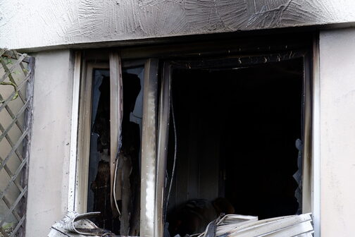 Wohnungsbrand in einem Mehrfamilienhaus