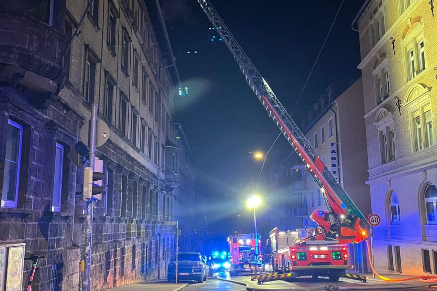 Zimmerbrand in Wohnheim