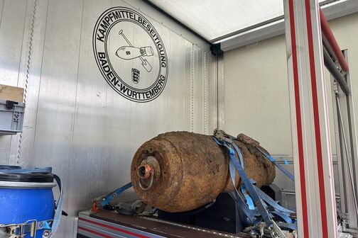 Fliegerbombe erfolgreich entschärft