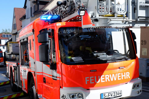 Küchenbrand in einem Mehrfamilienhaus